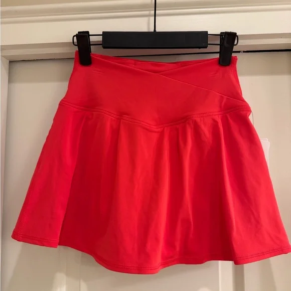 90 Degree By Reflex Airlux Crossfire Skort - Hibiscus - Picture 1 of 6